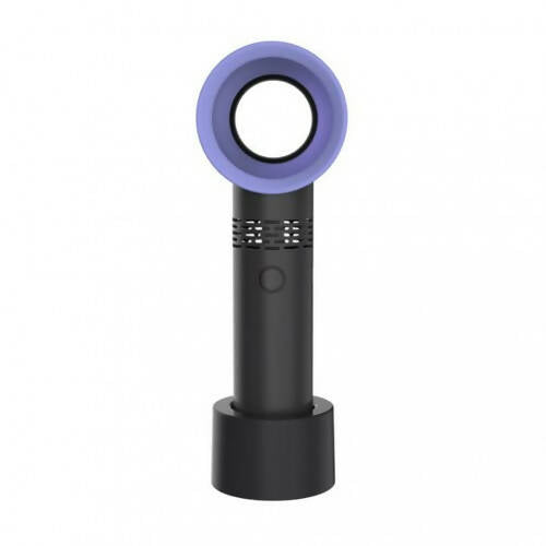 Portable Bladeless Fan USB Rechargeable with 3 Speed Level LED Indicator