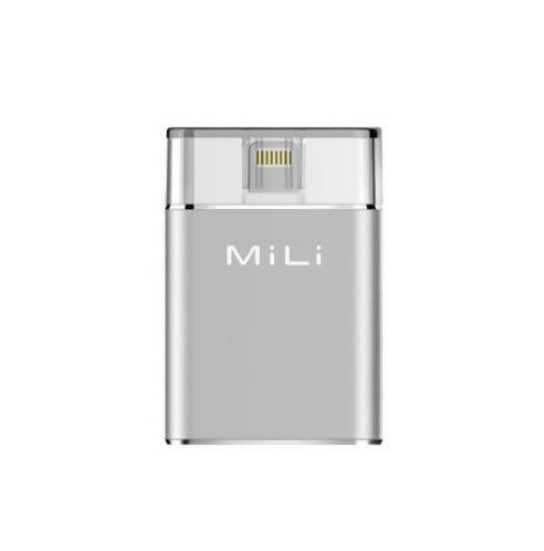 MiLi HI-D92 Silver iData Pro 16GB Portable Storage USB Flash Drive for iPhone/Ipad