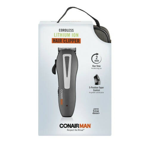 Conair for MEN 20 Pc Lithium Ion Clipper Haircut Grooming Kit