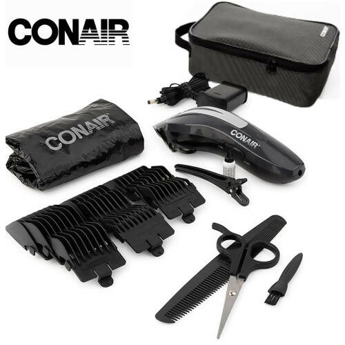 Conair for MEN 20 Pc Lithium Ion Clipper Haircut Grooming Kit