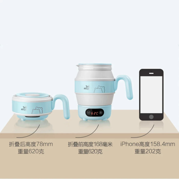 小浣熊 折疊便攜電水壺| Collapsible Travel Kettle | 0.6L (500W)