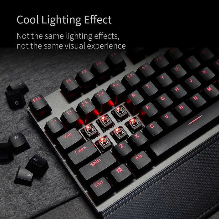 Rapoo VPRO V810 Backlit Mechanical Gaming Keyboard with Adjustable breathing light USB Wired Illuminated Computer Keyboard