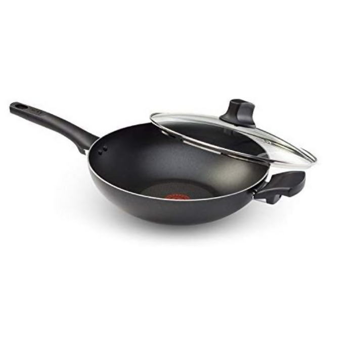 T-Fal 30cm 炒鍋，帶蓋不粘炒鍋