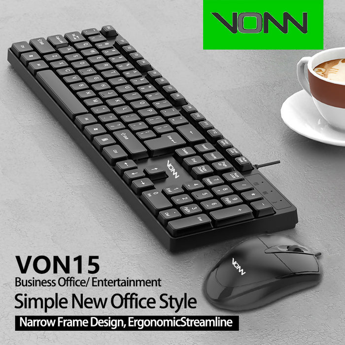 VONN Fashion Business Mouse & Keyboard Combo