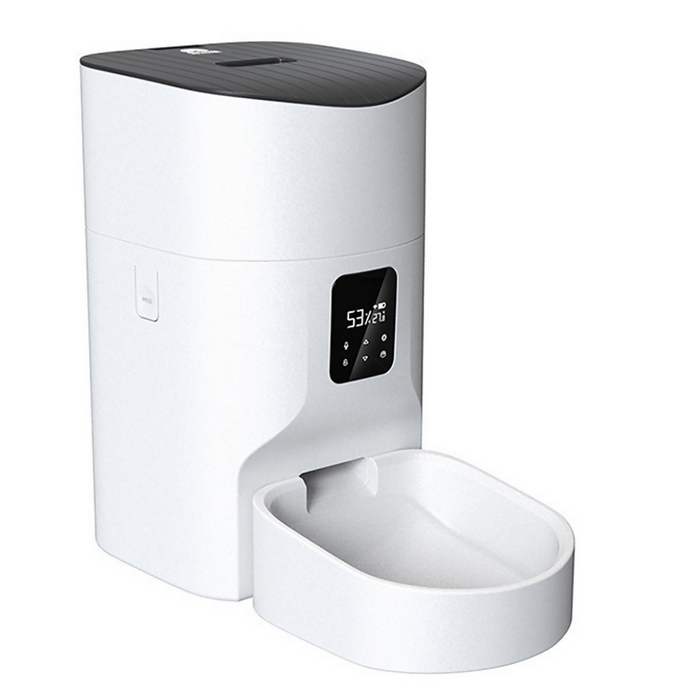 Icon Best DU7L-K 自動寵物餵食器 貓狗食物分配器 7L 帶視頻錄製 10秒語音 貓狗食物餵食器