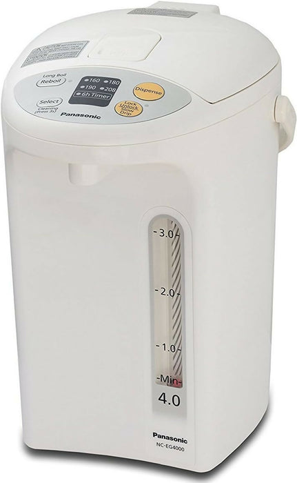 Panasonic NC-EG4000 4L (4.2Qt) Water Dispenser (White) (Refurbished)