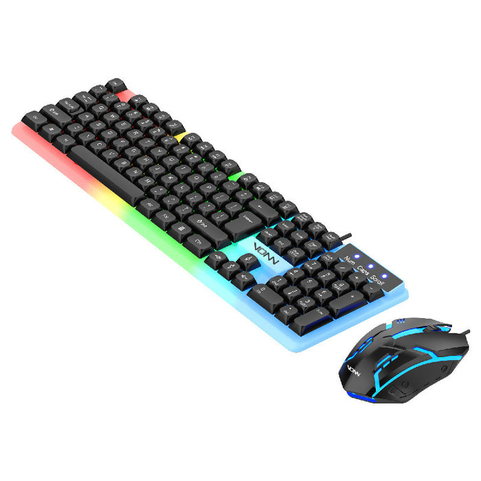 VONN Colorful Suspension Mouse & Keyboard Combo