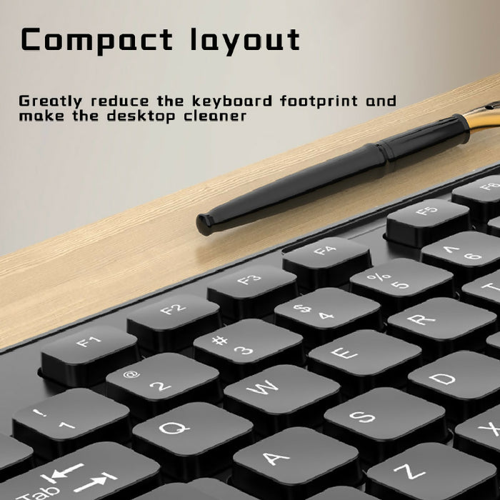 VONN 2.4G Wireless Mouse & Keyboard Combo