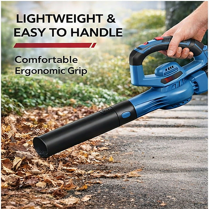 20V Cordless Leaf Blower, 4.0Ah Battery & Charger Included, up to 460 CFM, 190 MPH, 2-in-1 Electric Blower for Yard, Driveway, Patio & Garage