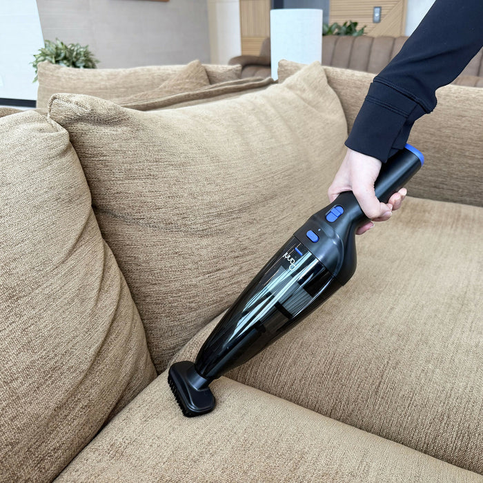 H1 MAX 12V Cordless Hand Vacuum with Brushless Motor, Charging Stand, Cleaning Attachments, Black