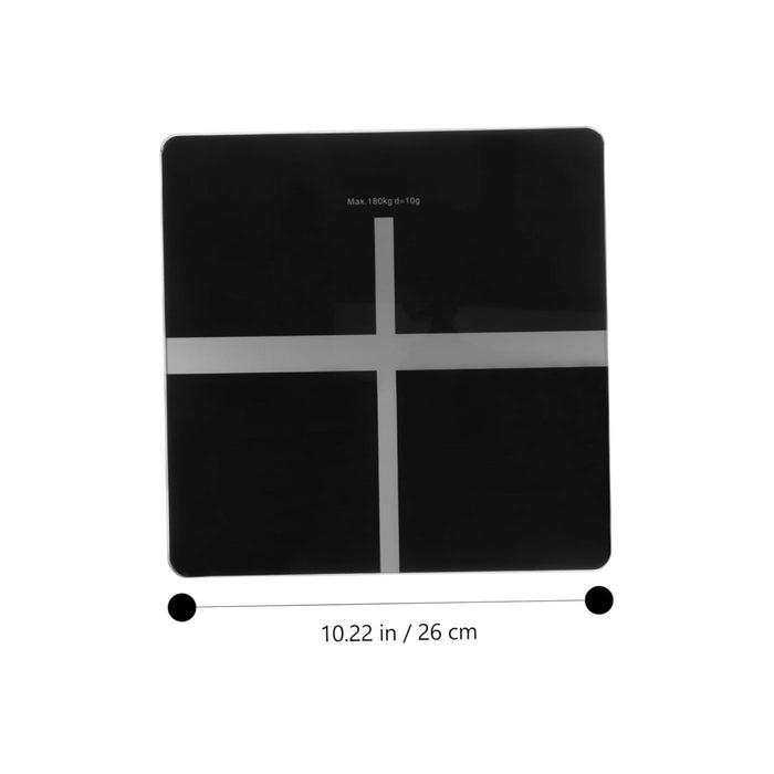 電子體重磅 180kg 強化玻璃 高精準家用磅｜Digital Weight Scale with Tempered Glass Platform High-Accuracy Sensors, Slim Modern Design, Easy-Read Display Home Fitness & Daily Weight Tracking Scale