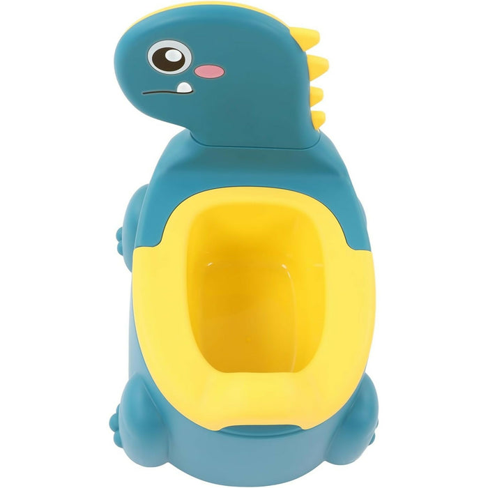 Dinosaur Potty Training Seat for Toddlers Kids Potty Chair with Backrest, Non-Slip Base, Removable Bowl, Easy-Clean Design Portable Baby Toilet Trainer for Boys & Girls