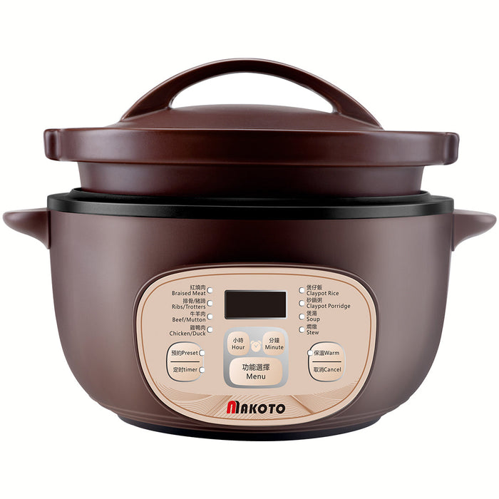 MAKOTO 微電腦砂鍋煲電燉鍋 微電腦燉鍋 3L 450W