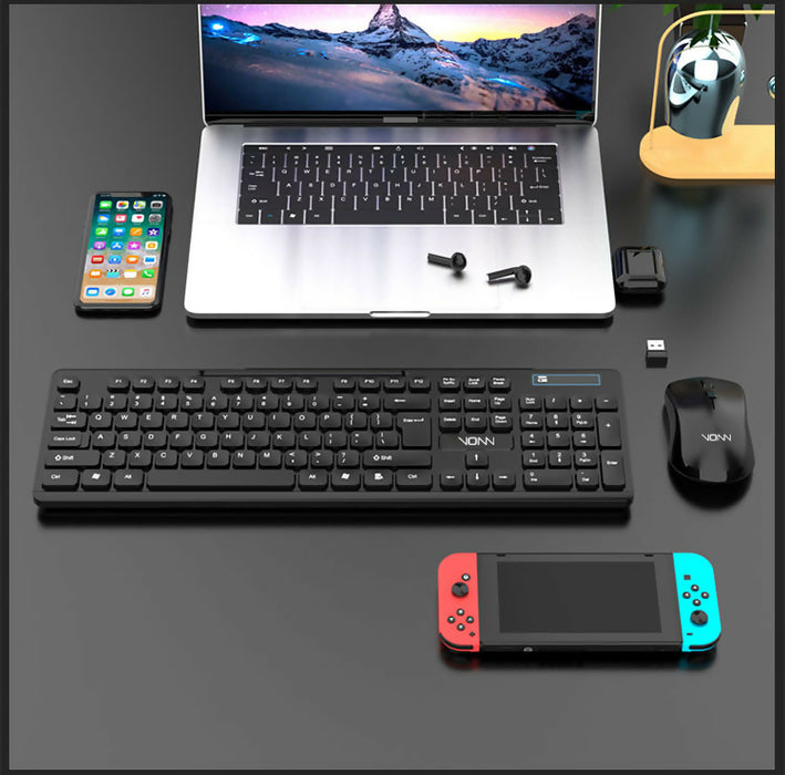 VONN 2.4G Wireless Mouse & Keyboard Combo