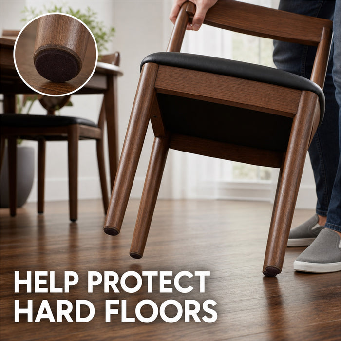 Felt Furniture Pads, 56-Piece Round Self-Adhesive Floor Protectors