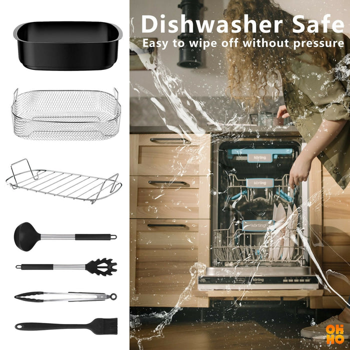 OHHO 大容量多功能氣炸鍋（兩款可選）6L / OHHO Air Fryer and Multi-Cooker 6L