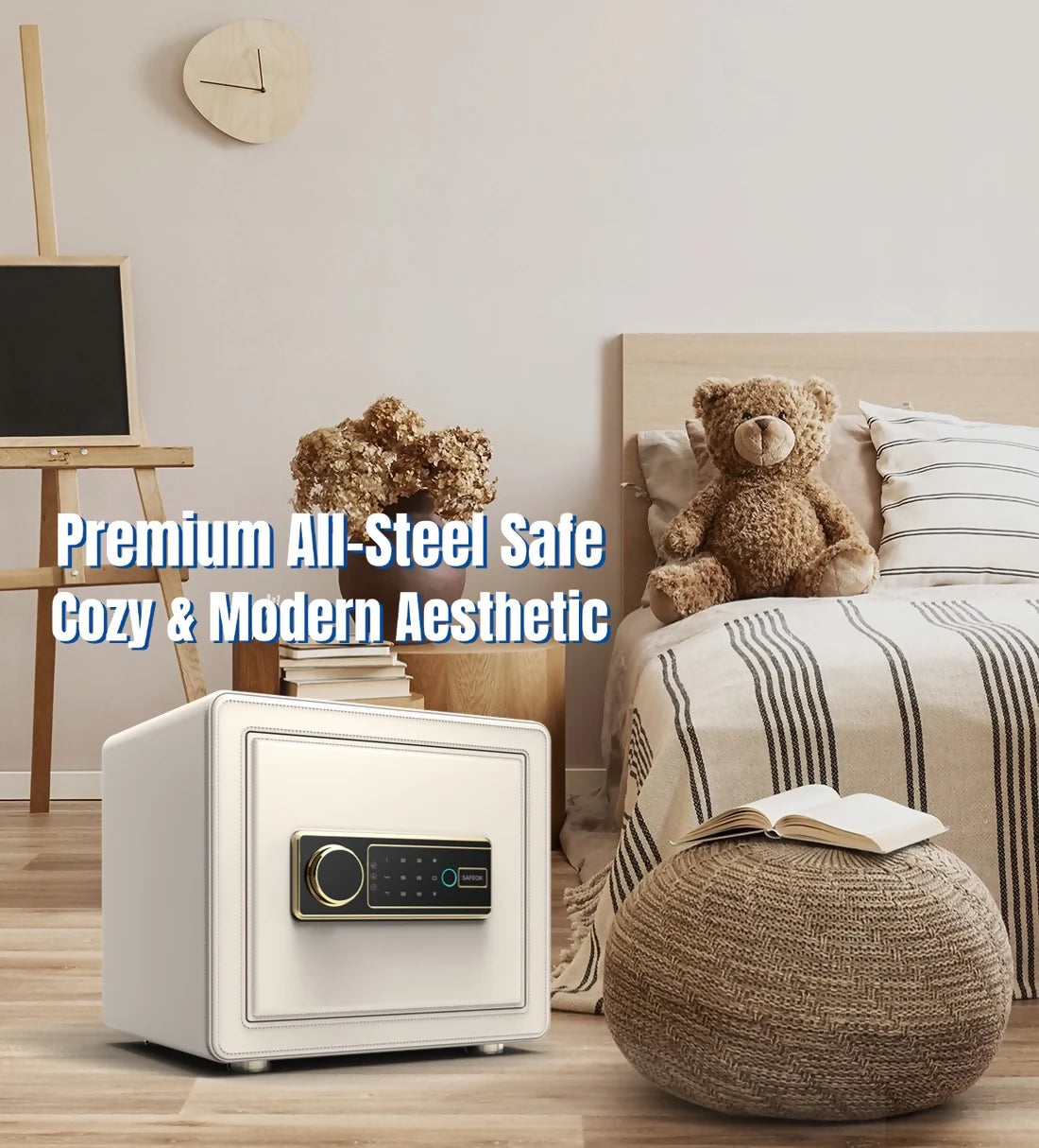 Mini Smart Safe – Fingerprint, WiFi, Keypad | High-Security Home Safe ...