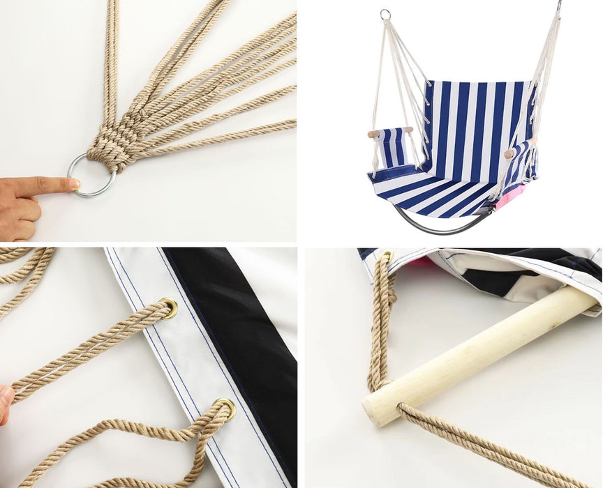 Portable Hanging Cotton Hammock Chair
