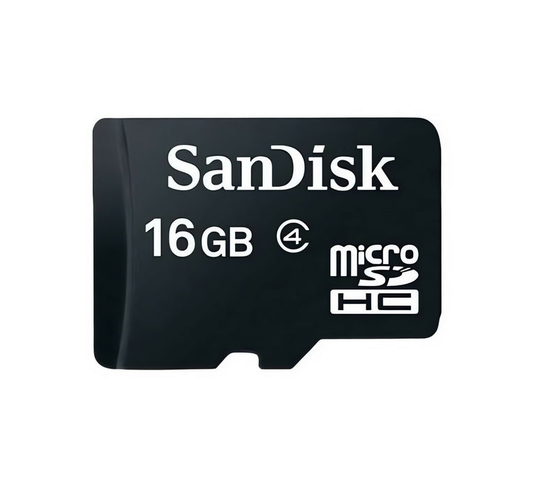 SanDisk 16 GB Class 4 microSDHC Flash Memory Card (Refurbished)