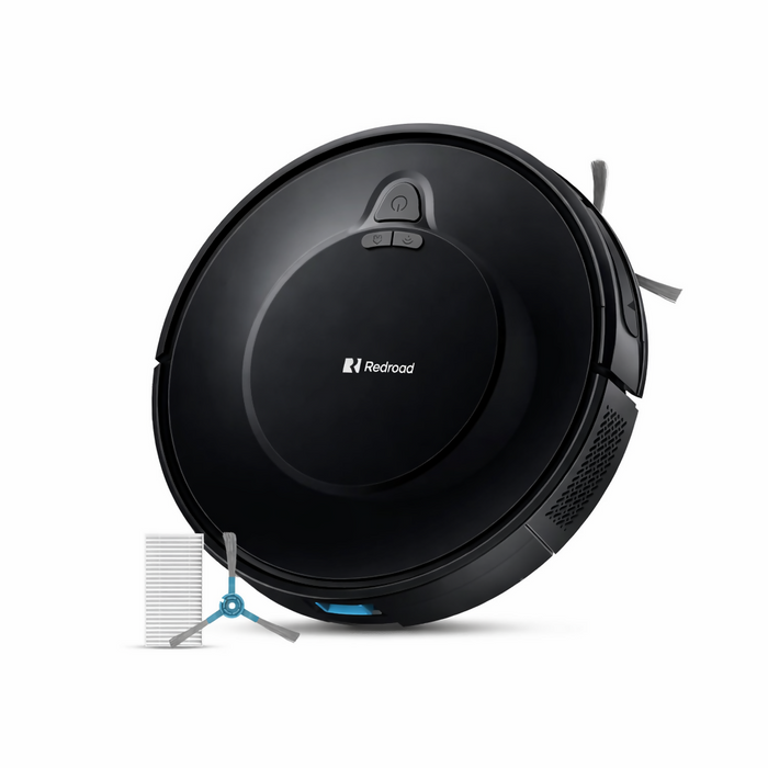 2-in-1 Robot Vacuum , Wi-Fi, APP/Voice Control, 150min Runtime-Black