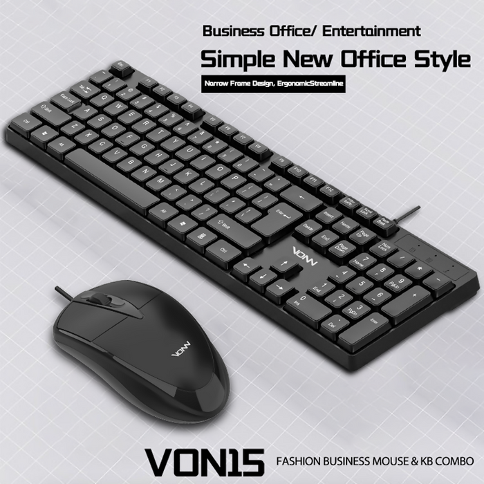 VONN Fashion Business Mouse & Keyboard Combo