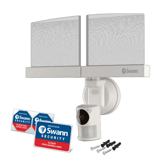Swann Slimline Floodlight Security Camera - SWIFI-SLMFLCW