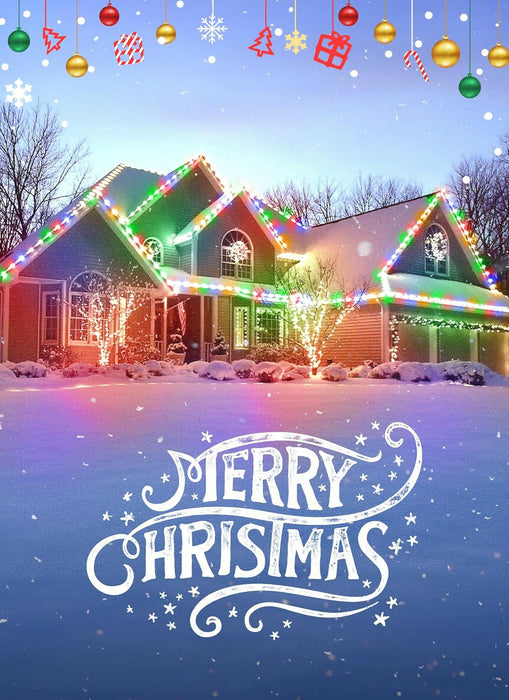 Minetom C9 LED Outdoor Christmas Lights, 81 Feet 100 LED String