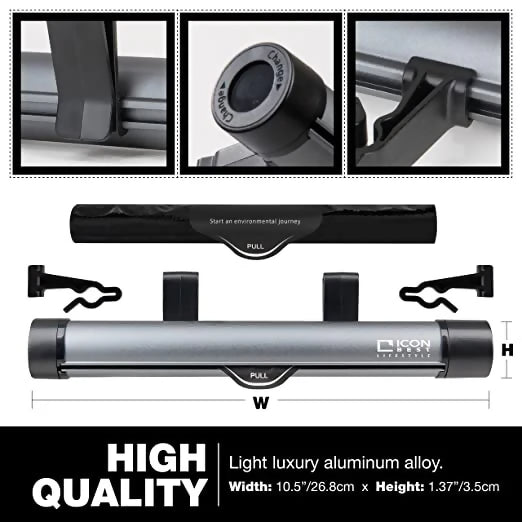 ICON BEST Garbage holder with bag for car rear seat