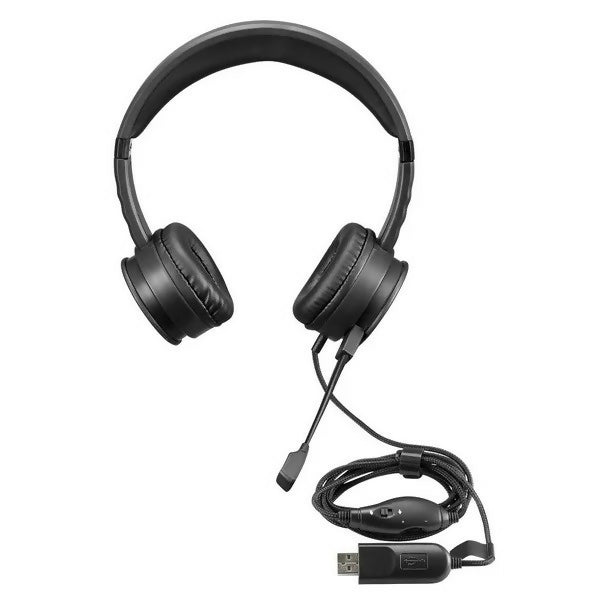 Blackweb BWA19HO0012C USB Computer Headset with Mic