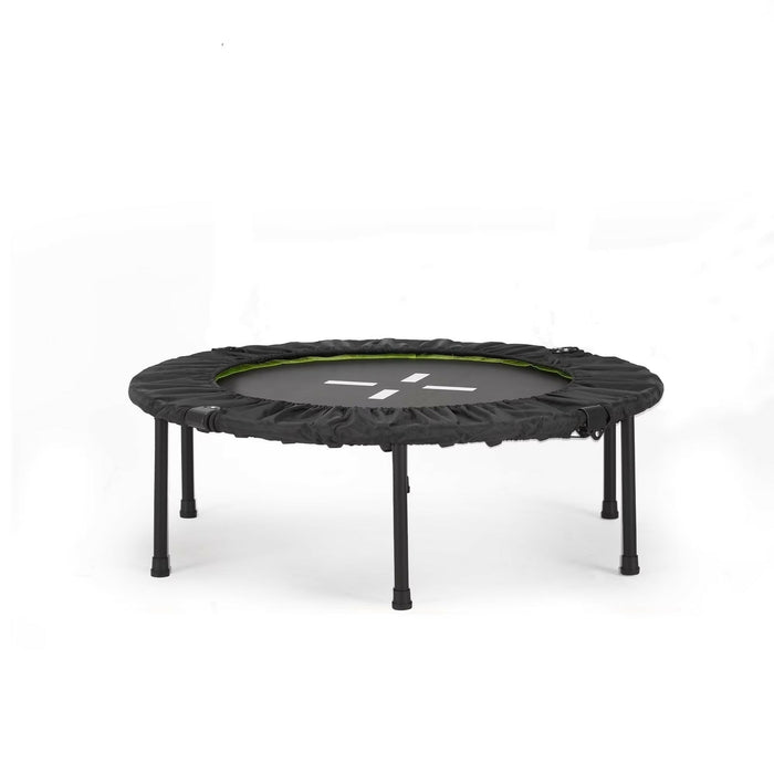 Rebounder Trampoline for Adults Quiet Bungee Cord System, 330 lb Capacity, Foldable Mini Fitness Trampoline Indoor Cardio, Weight Loss & Home Workout