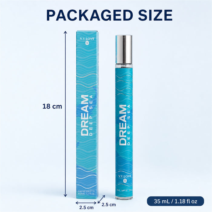 Dream Deep Sea Eau de Toilette, Fruity Floral, 35 mL, Model 128