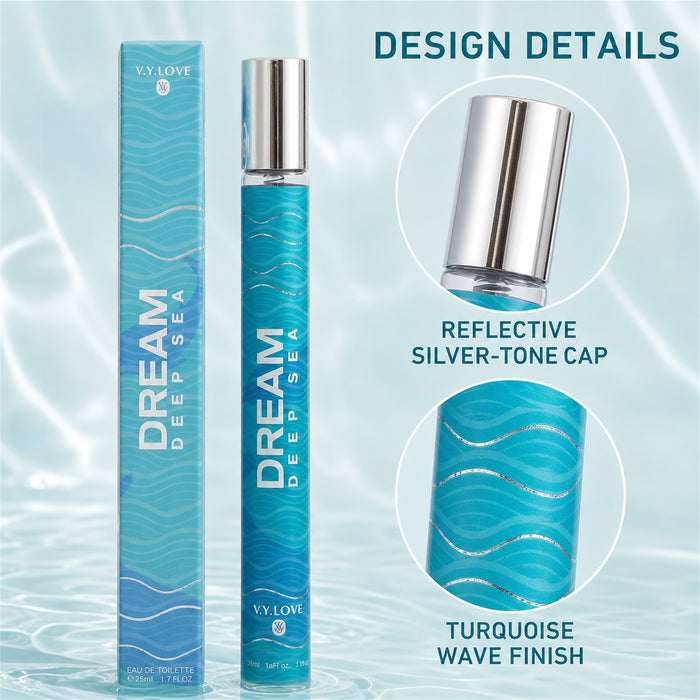 Dream Deep Sea Eau de Toilette, Fruity Floral, 35 mL, Model 128