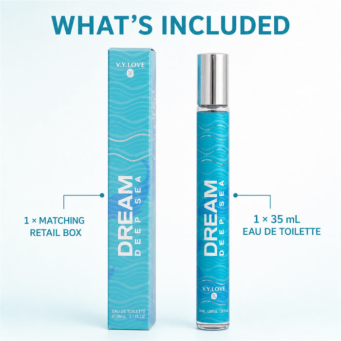 Dream Deep Sea Eau de Toilette, Fruity Floral, 35 mL, Model 128