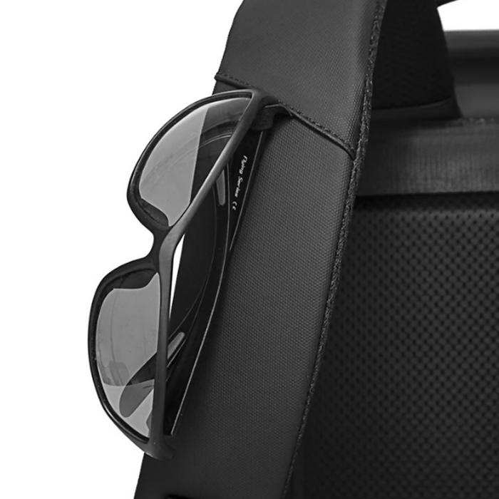 UROS 商務旅行背包 - 帶TSA鎖 - 黑色