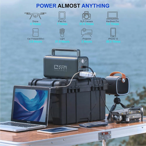ICON BEST 便攜式電源站 300W/ 230WH, 72000mAh