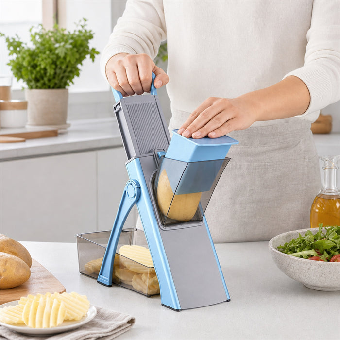Mandoline Slicer Adjustable 0.1-8 mm Slice, Julienne, Dice