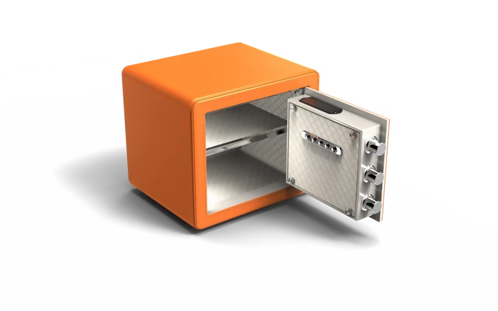 Mini Safe - Colourful Series High-Security Smart Safe, Fingerprint,WIFI Remote & Keypad Lock