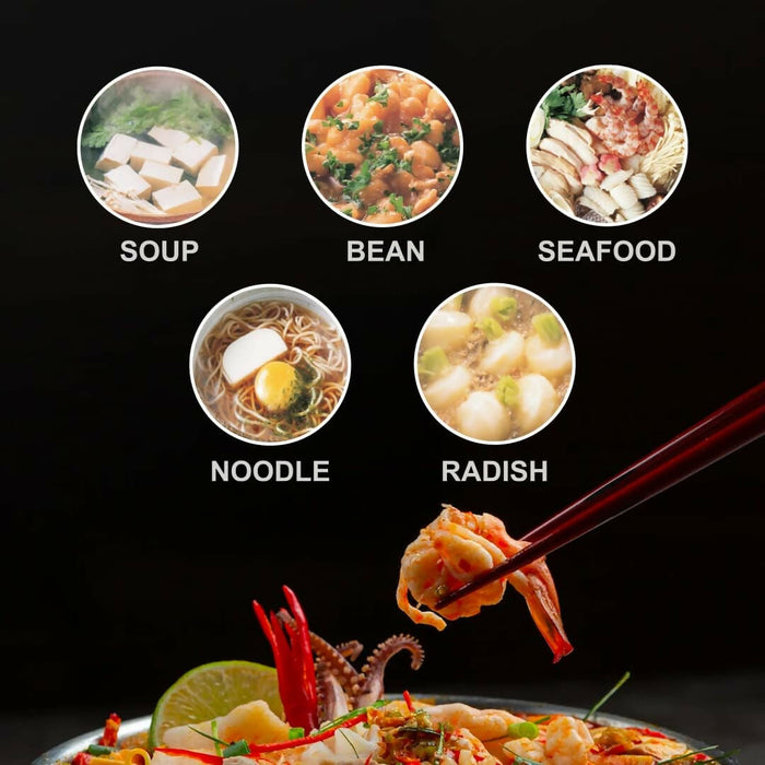 小浣熊 30cm不銹鋼鴛鴦電火鍋 電熱鍋 2格 5L 1500W