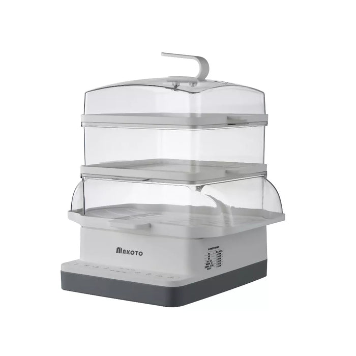 MAKOTO 多功能電蒸鍋 家用三層多功能可預約蒸鍋 | 3-tier Multi-purpose Steamer | 800W