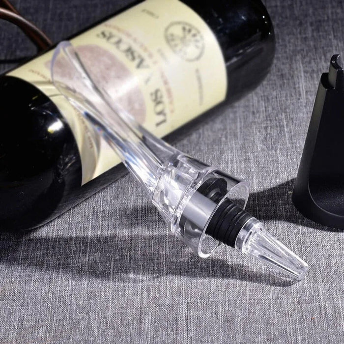 Bottle Pourer Spout, Drip-Control Clear Dispenser, 16 cm