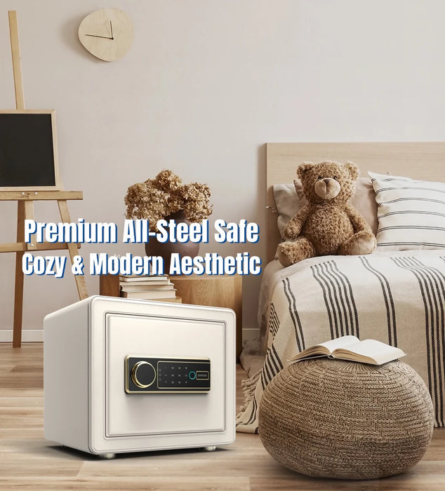 Mini Safe - Colourful Series High-Security Smart Safe, Fingerprint,WIFI Remote & Keypad Lock