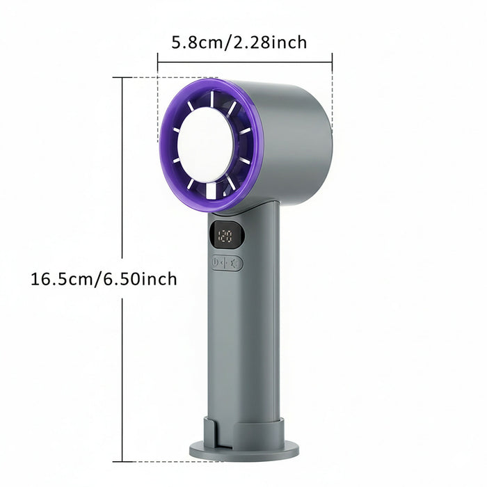 Portable Mini Fan Handheld Cooling Fan with Ice Cold Plate, 3000mAh Rechargeable Battery Instant Cooling, USB Personal Air Cooler for Home, Office, Travel, Outdoor Model B11B