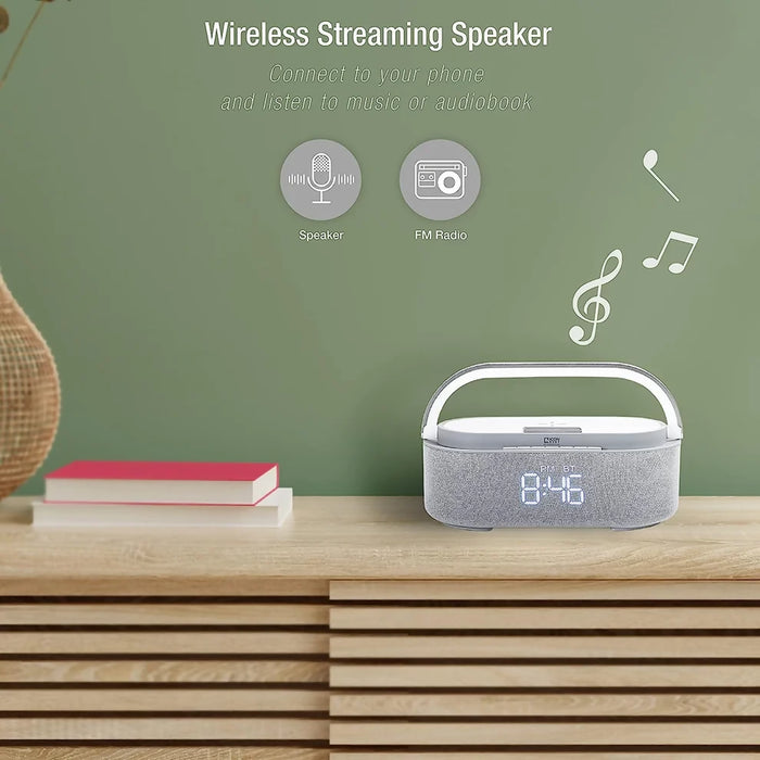 Icon 最佳無線充電器，附無線喇叭 + LED 燈 6合1