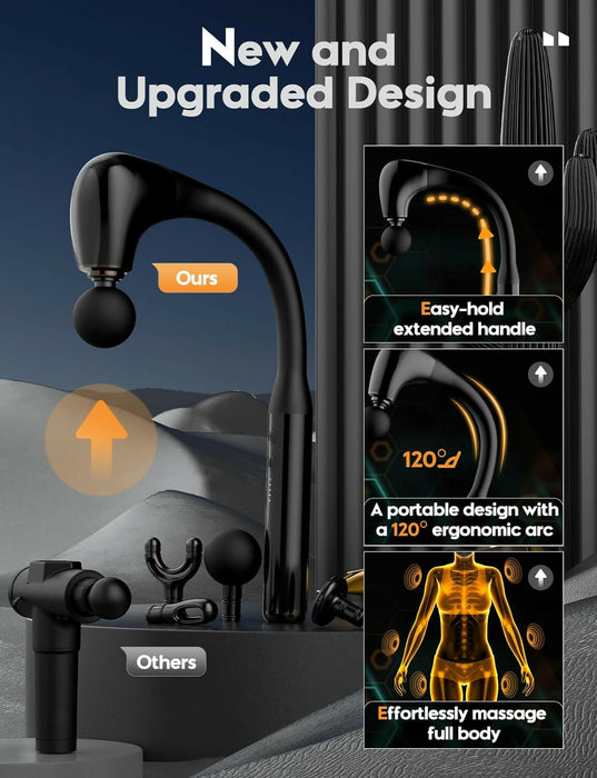 HP-68 肩頸後背筋膜槍 | Deep Tissue Massage Gun