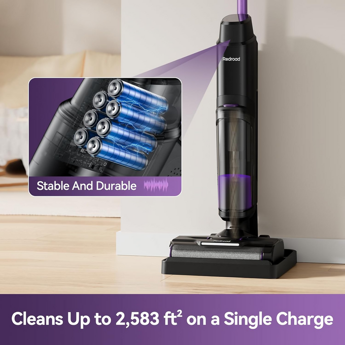 Cordless All-in-One Multi-Surface Cleaner, Vacuum & Wash at the Same Time
