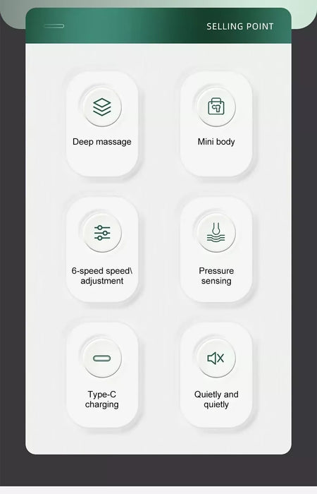 迷你便攜肌肉筋膜槍