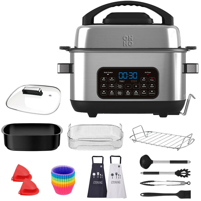 OHHO 大容量多功能氣炸鍋（兩款可選）6L / OHHO Air Fryer and Multi-Cooker 6L