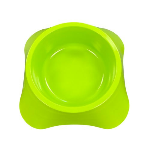 15oz Dog Bowl, Large Capacity Pet Feeding Bowl, Non-Slip, Heat-Resistant for Medium Dogs & Cats (Green)