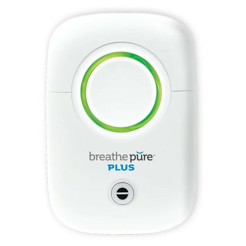 Breathe Pure Plus, Portable PlugIn Air Purifier with HEPA Filter, Ion
