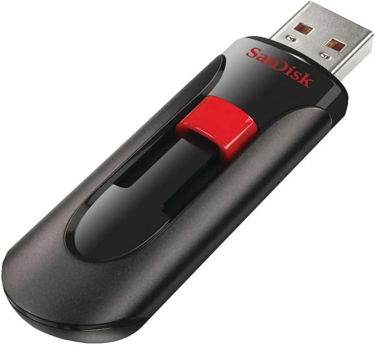 SanDisk 64GB Cruzer Glide USB 2.0 Flash Drive (Refurbished)